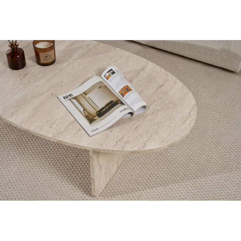 Coffee Table, Travertine