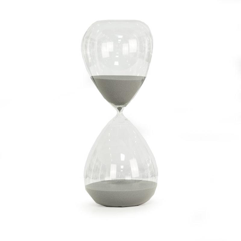 Emelle Abstract Hourglass, Gray