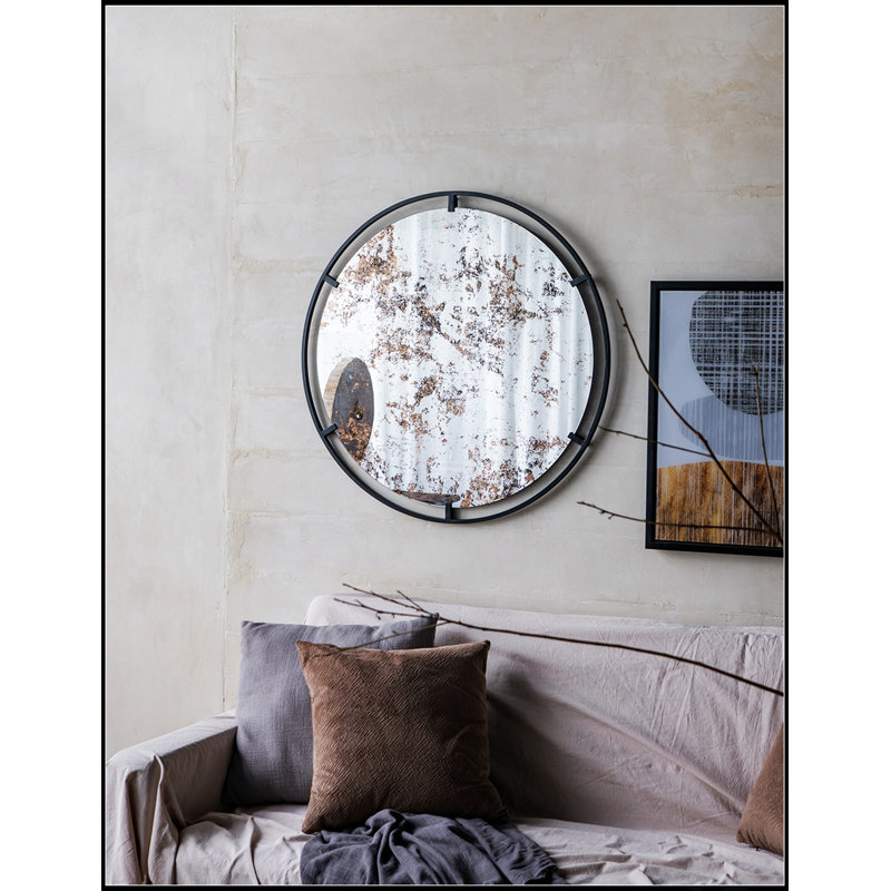 Miroir rond Theodor