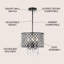 Lustre tambour Colletti-72879321