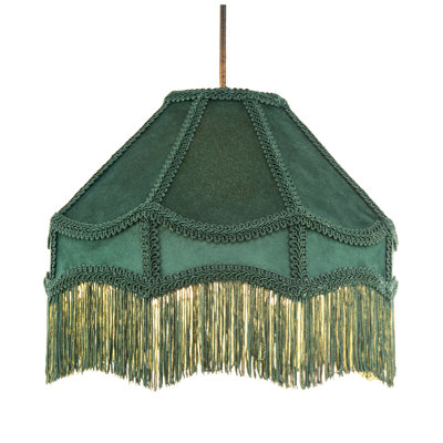 Velvet Empire Lamp Shade ( No Direct Attachment Method )