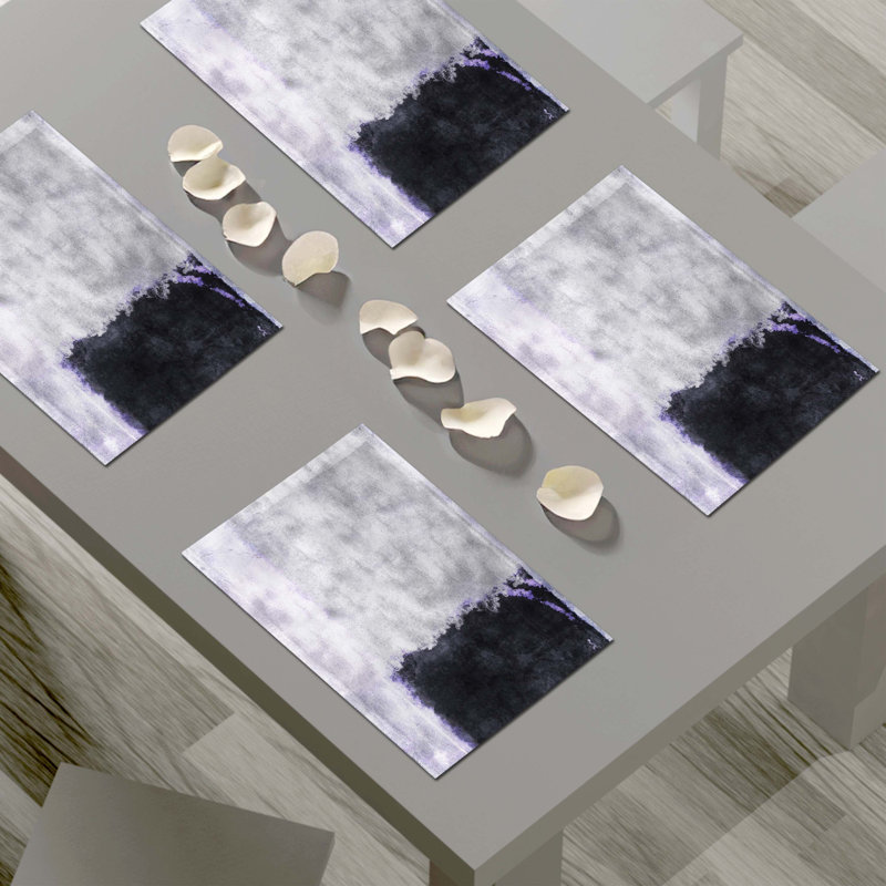 Napperon abstrait en polyester