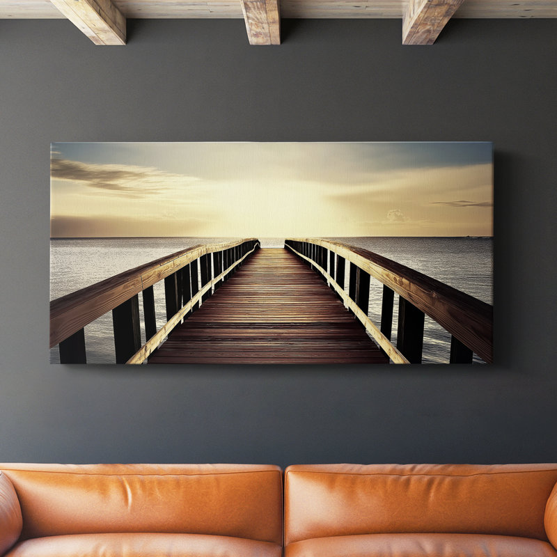 Abstract Series 10 #LXXXI-Gallery Wrapped Canvas, 16" H x 32" W