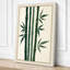 Bamboo Study Japandi - Wrapped Canvas-203842890-203842891