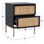 Table de chevet 2 tiroirs Prudhoe-728621390