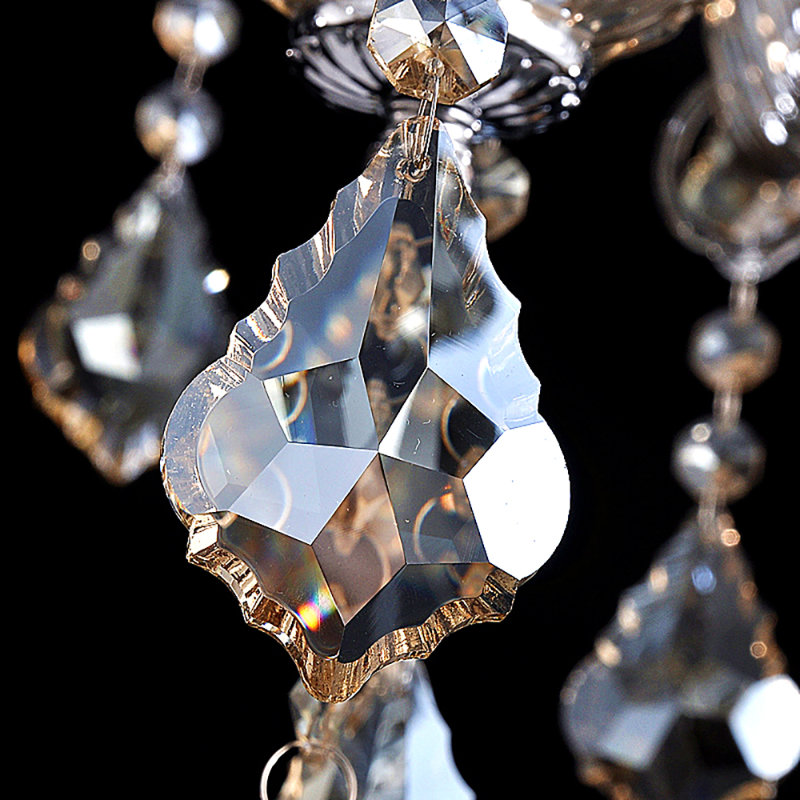 Aleah Crystal Chandelier, 60cm H x 55cm W x 55cm D
