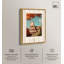 «Rome Travel Stamp», reproduction d'art sur toile par Art Remedy, cadre doré, 10 x 15-129616591-129616596