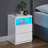 Keyle Nightstand with Adjustable LED Light