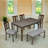 6-Piece Dining Table Set-431592502-431592496