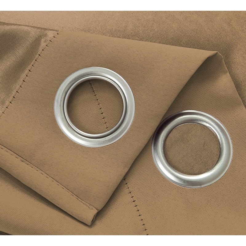 Rideau simple occultant Corpuz, Sésame, L 54 po x L 90 po