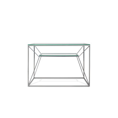 Gosselin 120cm Glass Top Console Table