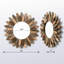 Miroir mural 12 pouces Boho Sunburst