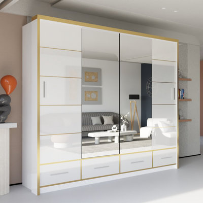 Beatson 2 Door Manufactured Wood Wardrobe