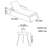 Premium Outdoor Adjustable Chaise Lounge Outdoor Metal Chaise Lounge Set with Table