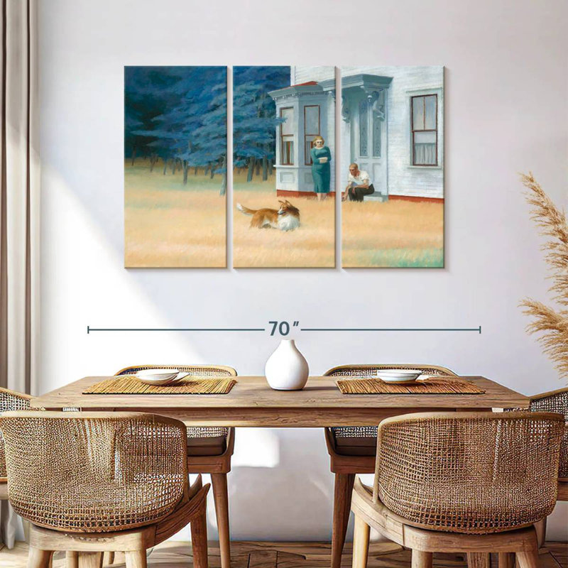Soirée Brampt Cape Cod, H 36 po x l 57 po