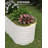 2 Pcs Raised Garden Beds Outdoor Galvanized Steel Planter Box for Vegetables Flowers - Beige 8x2x2 FT-1267300988-1267300989