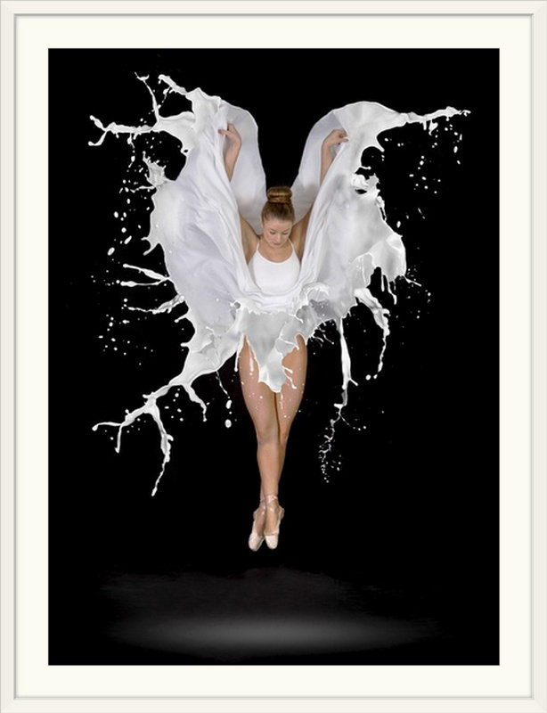 Impression sur toile «Liquider» par Pauline Pentony, H 24 po x l 17 po x P 1,5 po, Toile