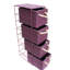 65cm H x 18cm W Utility Cart-34406120