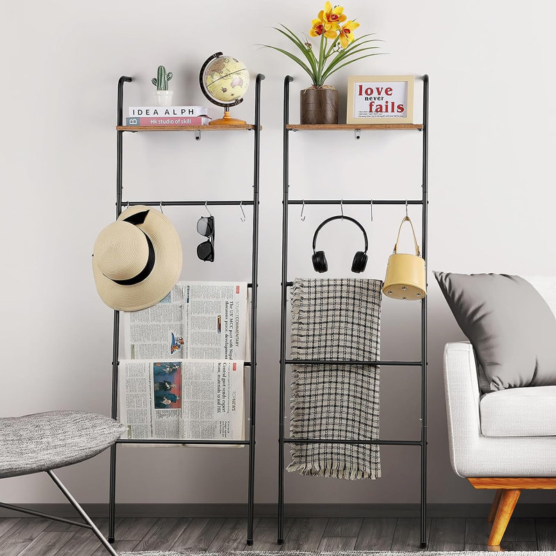 Montrail 57.68'' Metal Blanket Ladder