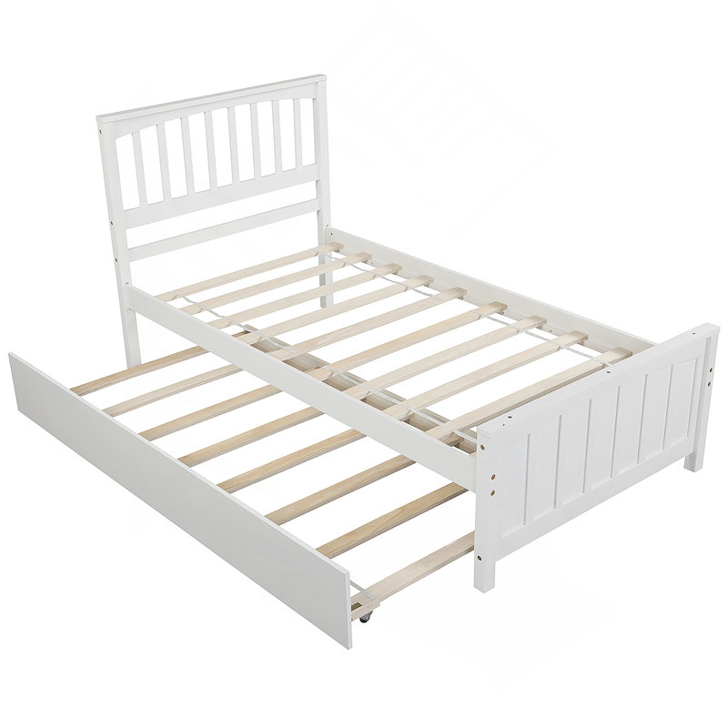 Platform Bed With Trundle