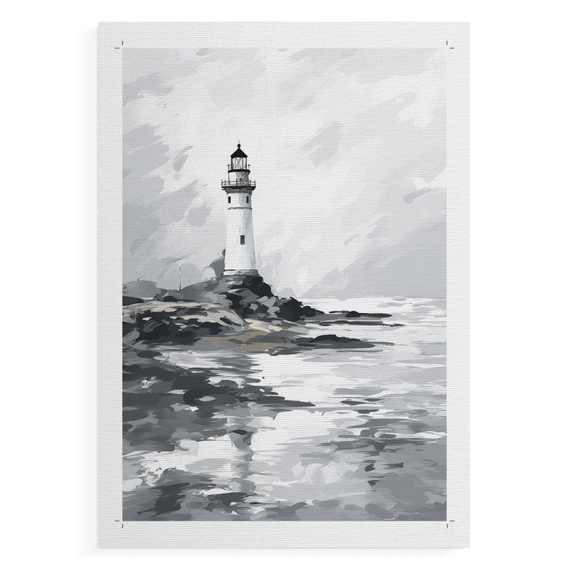 NAUTICAL Series Dxxvi - Impression sur toile seulement - non encadrée, H 18 po x l 12 po