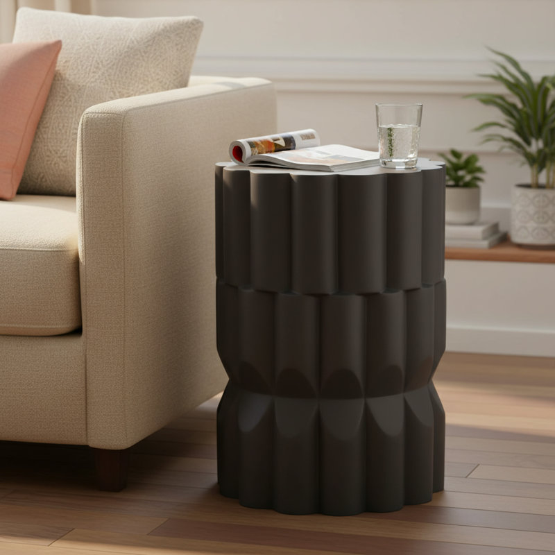 Table d'appoint Kairo, Noir