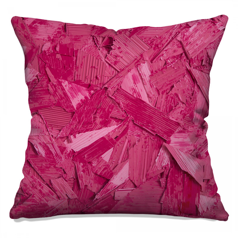 Coussins roses, 20 po x 20 po