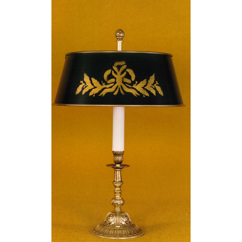 Detwiler Metal Table Lamp, Antique Silver