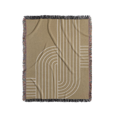 Askii Cotton Blend Blanket Throw