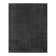Gertmenian Cadence Tonee Carcoal Grey Solid Colour Plush Polyester Shag Indoor Area Rug