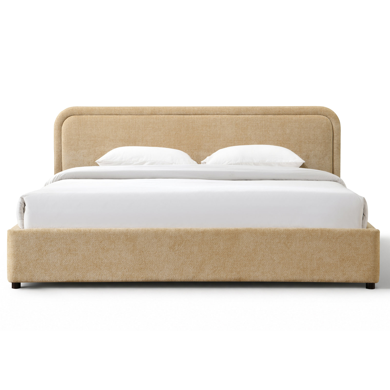 Baneza Platform Bed, King, Sand