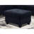 Sectional Dark Blue 7 Soft Microfiber High Skin- Cushions Two Cup Holders Solid Wood Frame For Long-term Stability And Comfort Fabric