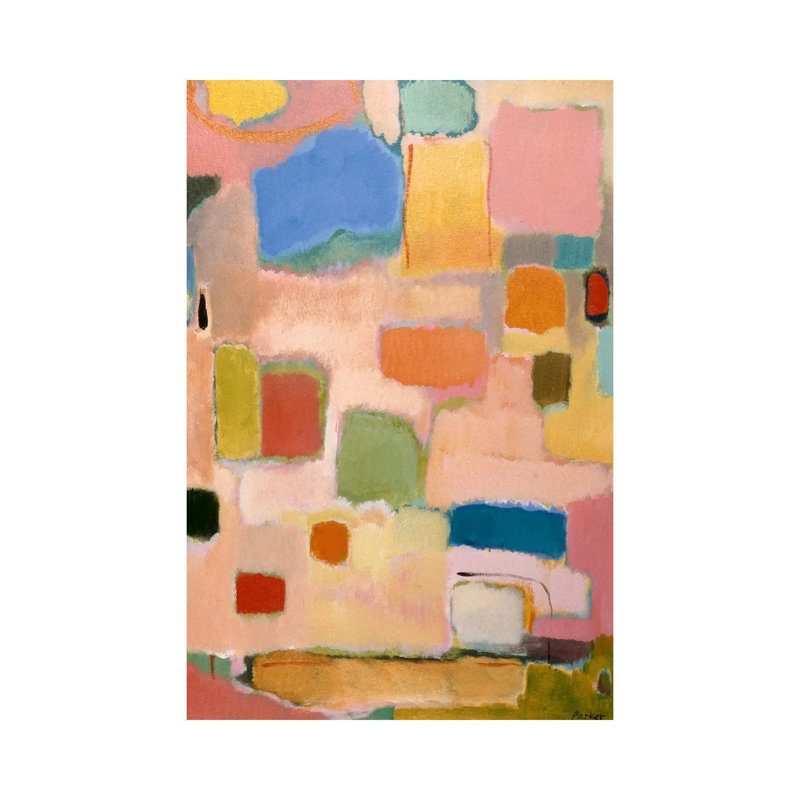 Colour Essay With Pink by Kim Parker - Wrapped Canvas Print, 66.04 cm H x 45.72 cm W x 1.91 cm D