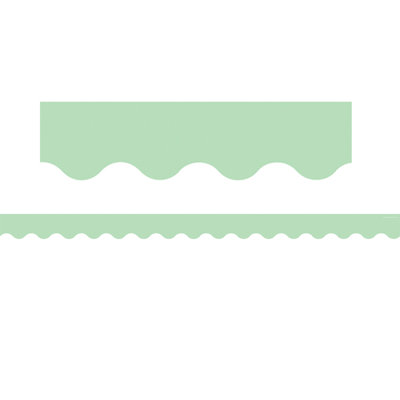 Scalloped Rolled Border Trim