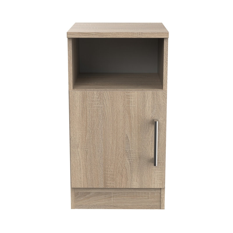 Fully Assembled Furqan Nightstand in Bardolino Oak
