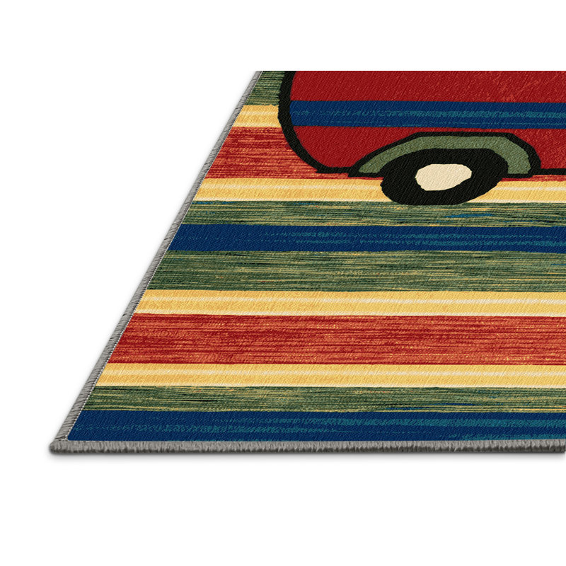 Tapis de transport brun lavable à la machine, Tapis de couloir 2 pi x 4 pi