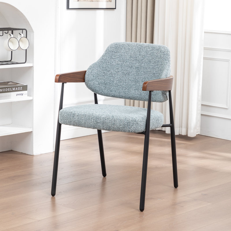 Devane Upholstered Dining Chair, Blue