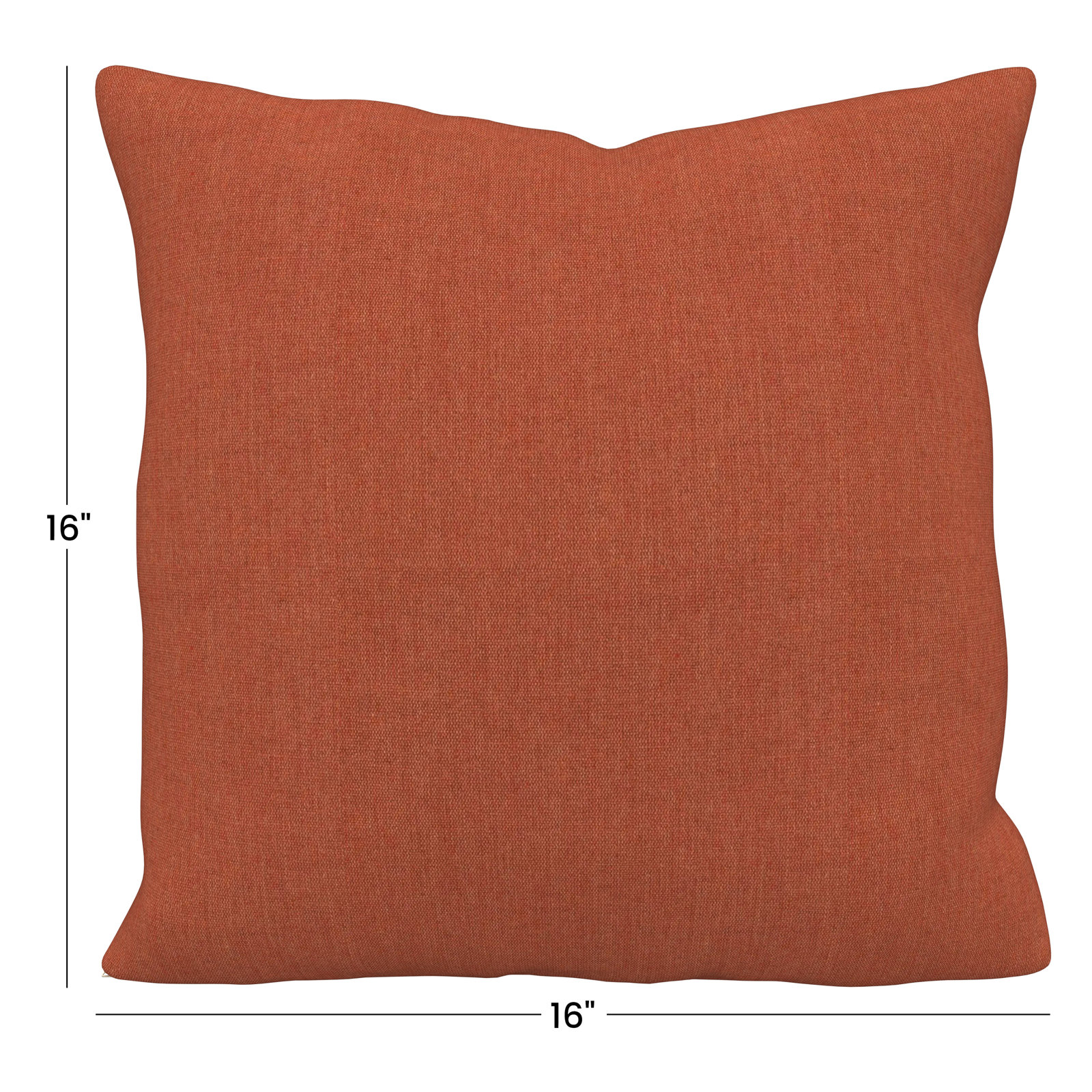 Indoor/Outdoor Throw Pillow, Square 16", Sunbrella Play Adobe