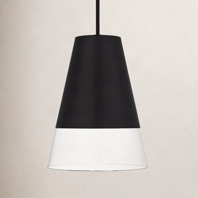 Crowne Single Light Glass Dimmable Pendant