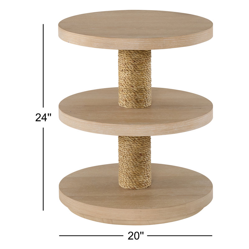 Table de chevet ronde Lana