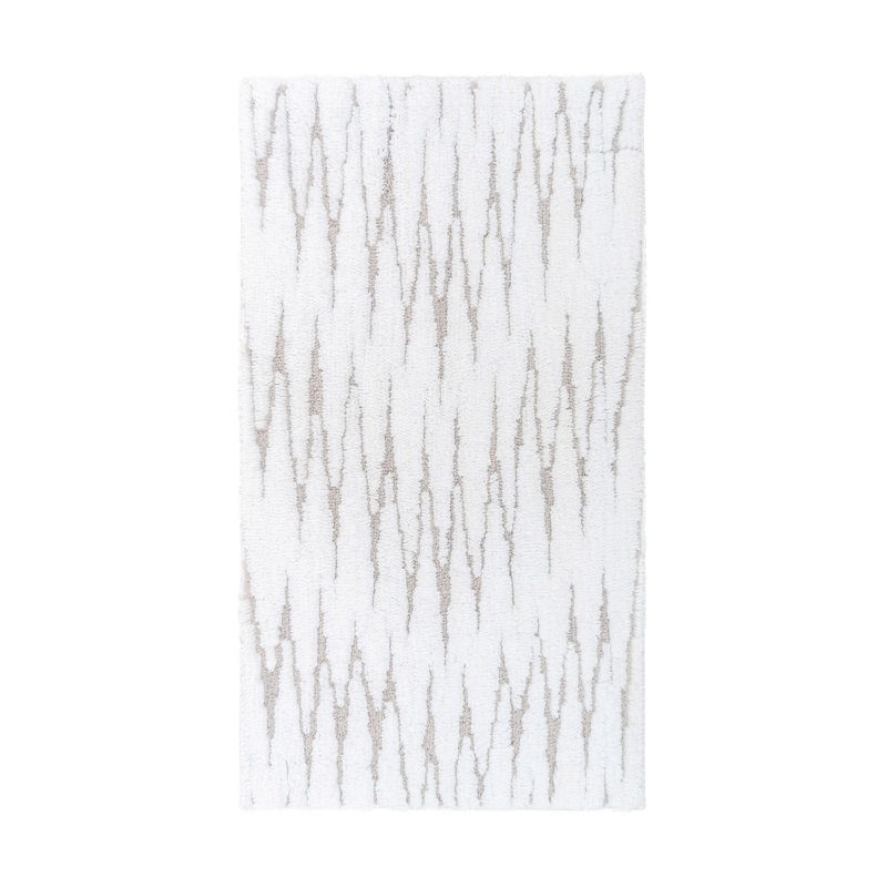 Bilbao Abstract Bath Rug, 20" W x 31" L