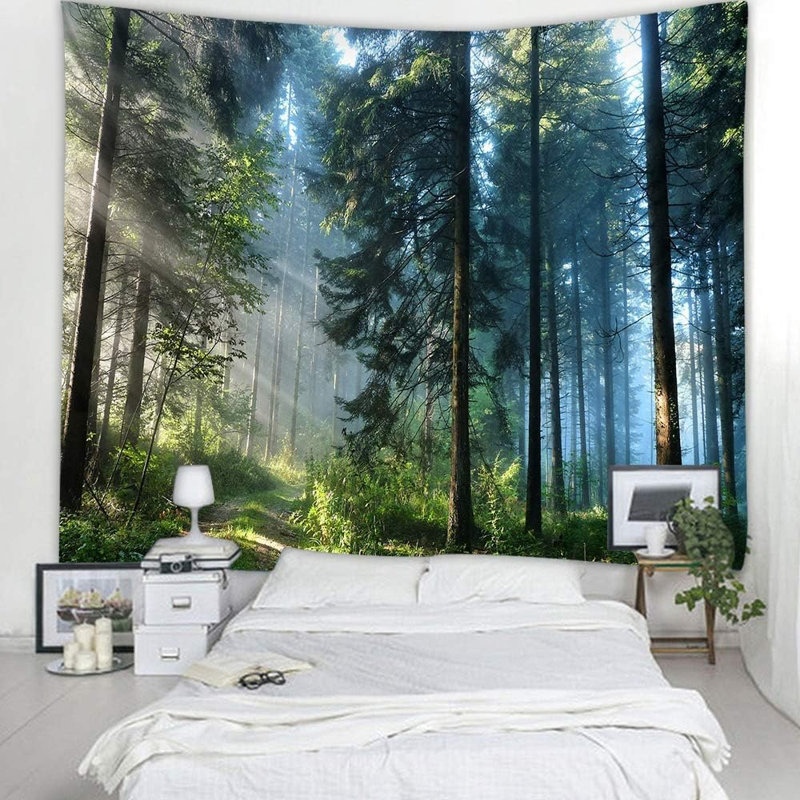 Forest Tapestry - Magic Tapestry For Living Room & Bed...