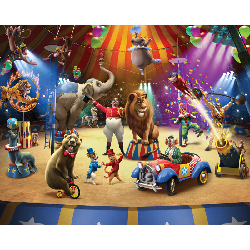 The Circus 12 Piece Wall Mural