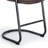 Whiskey Upholstered Counter Stool with Metal Frame-48311845