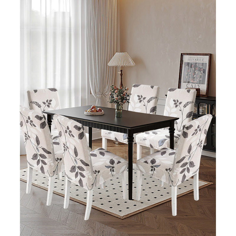 Housses de chaises de salle à manger, housses de chaises de salle à manger, ensemble de 6