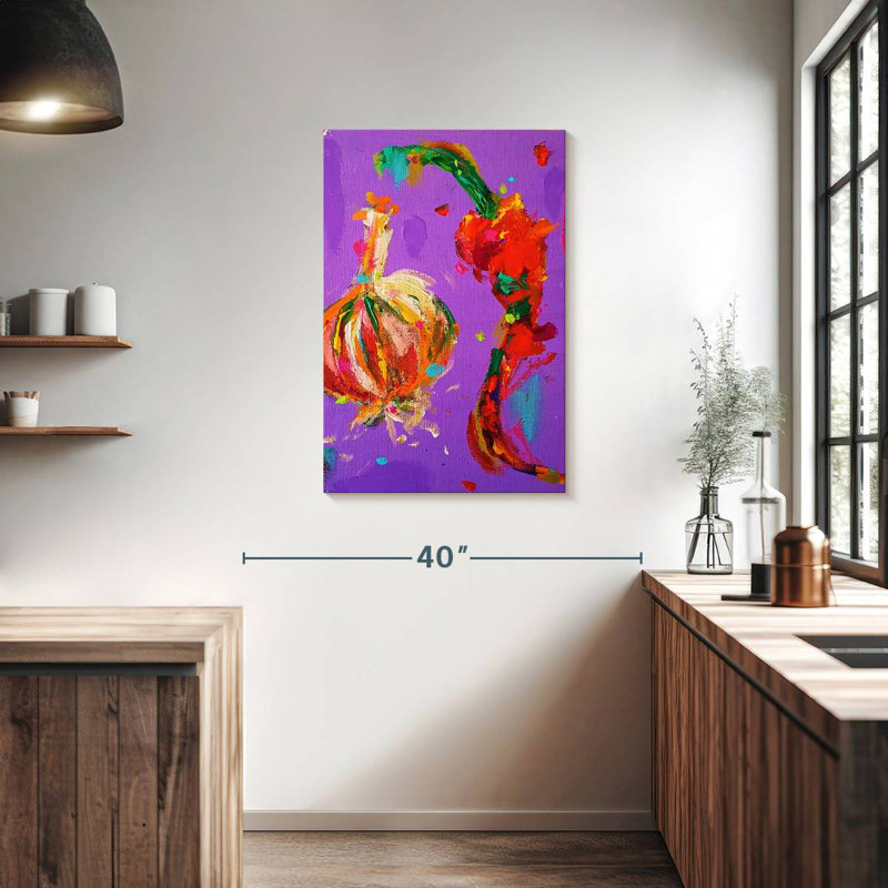 Yarlin ail et chili, H 36 po x l 24 po