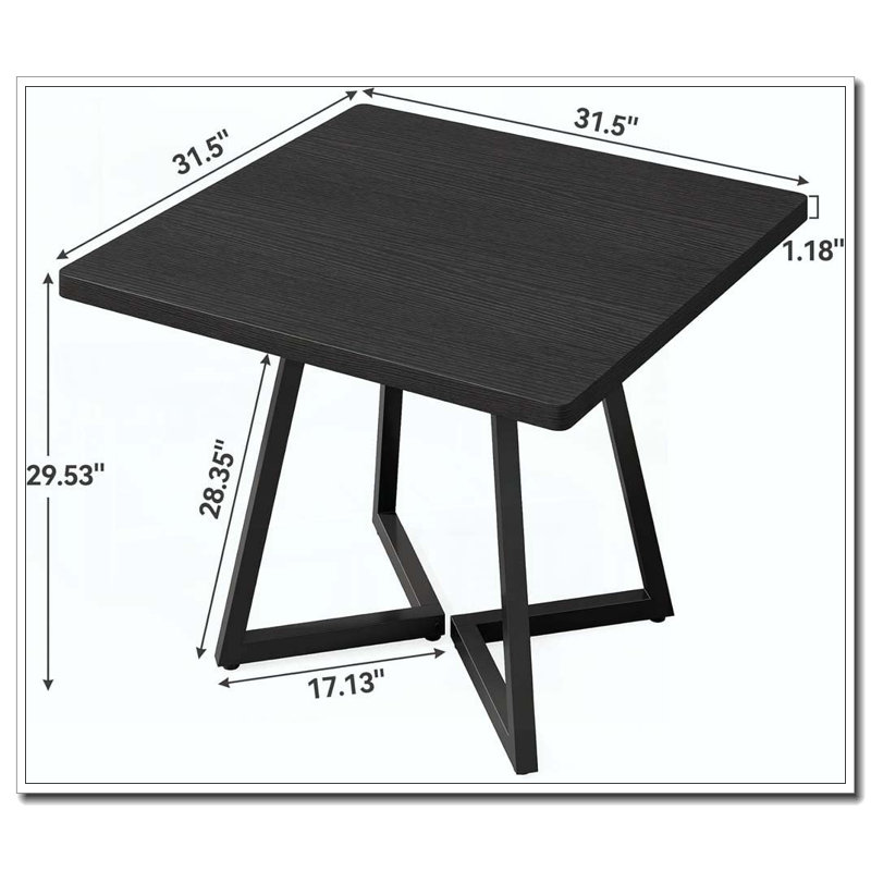 Table basse carrée