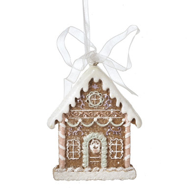 8cm Resin Holiday Shaped Ornament