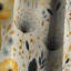 Neutre fleurs beiges à motif Boho I - rideau Boho - rideau occultant abstrait - 1 panneau-107555429