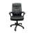 Mayfair High Back Ergonomic Fully Upholstered Office Chair with Arms, Black